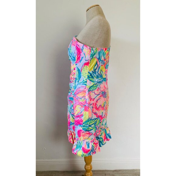 Lilly Pulitzer Tiffani Stretch dress Sz 14 - Picture 3 of 15